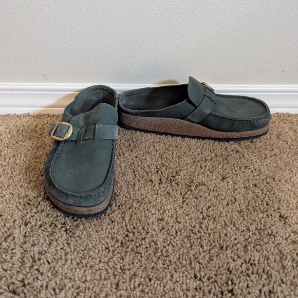 Birkenstock Buckleys in Green - Picture 4 of 8